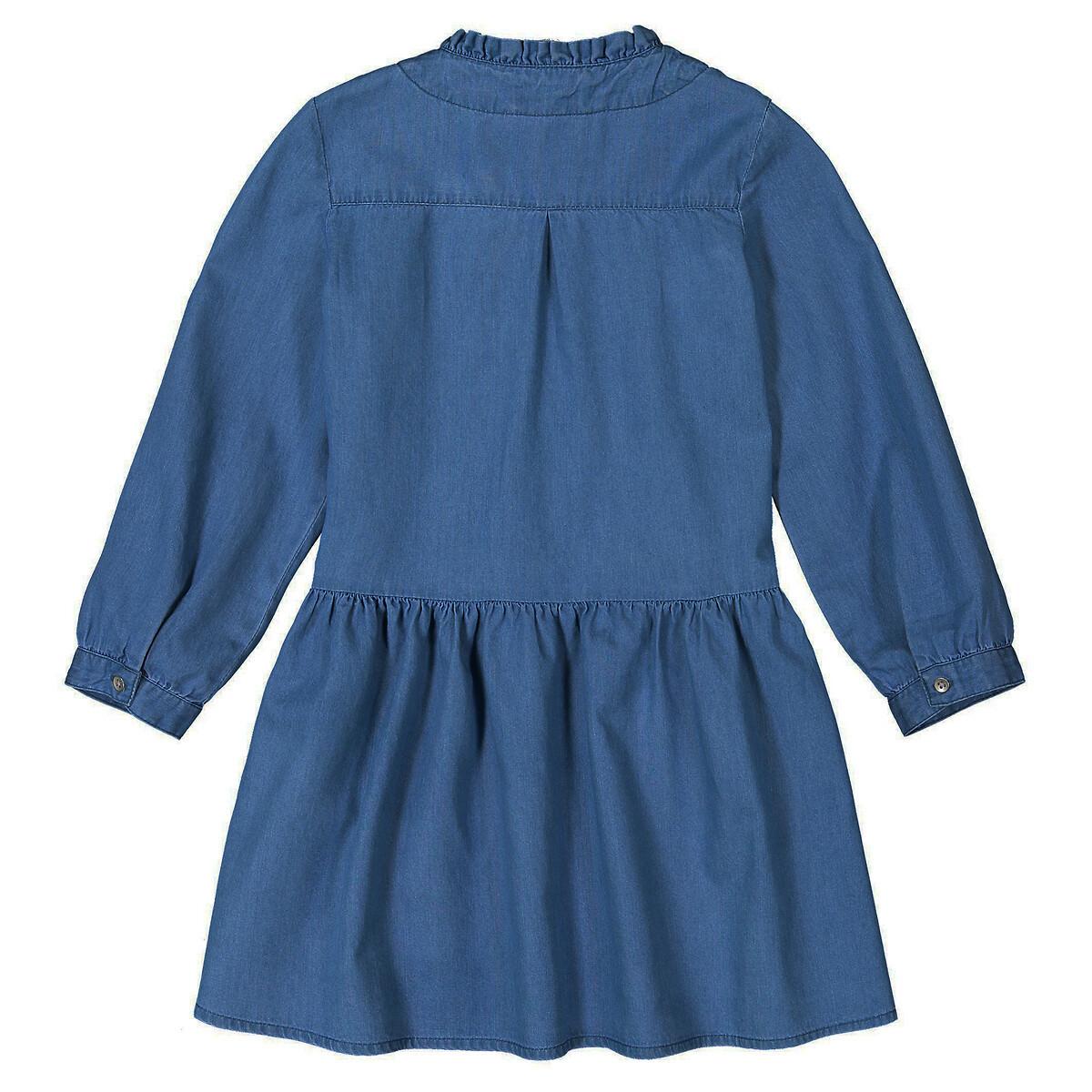 La Redoute Collections  Robe en jean à volants 