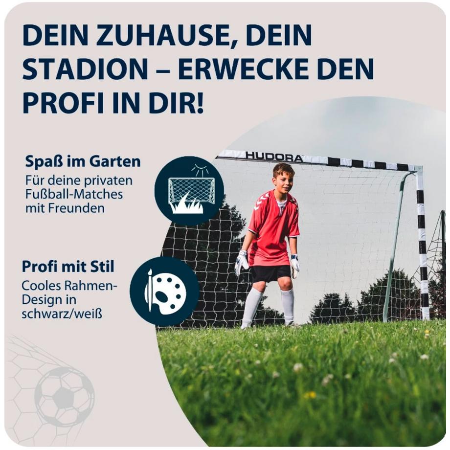 HUDORA  Fussballtor Stadion 300 x 160 x 90cm 