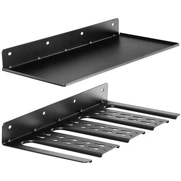 Mensola a muro per portautensili con 4 slot e 36 fori per trapano. Portautensili per organizer per utensili