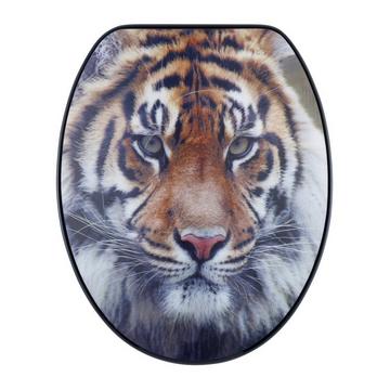 Sedile WC Paris 3D Slow Down Tiger - MDF - FSC® 100%