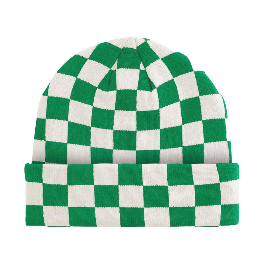 Bonnet motif/style Damier