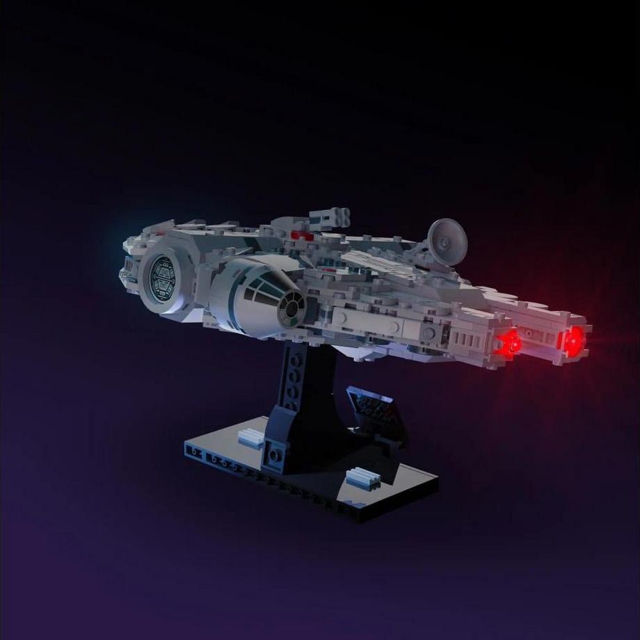 LIGHT MY BRICKS  ensemble de lumières LED pour LEGO® Star Wars Millennium Falcon 