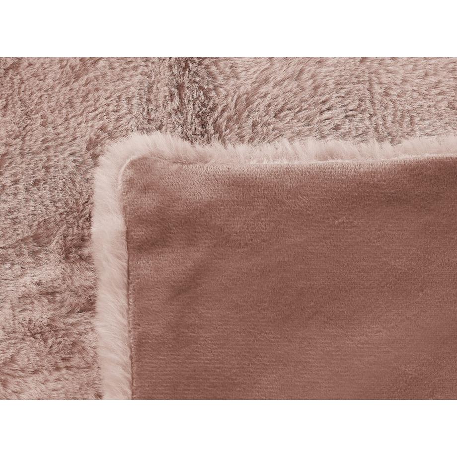 Beliani Glamouröse Chaab Polyester Kuscheldecke  