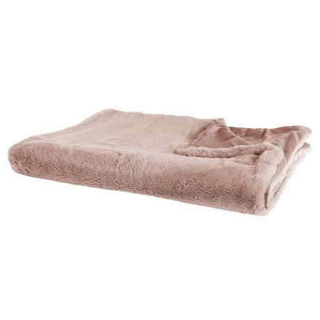 Beliani Kuscheldecke aus Polyester Glamourös CHAAB  