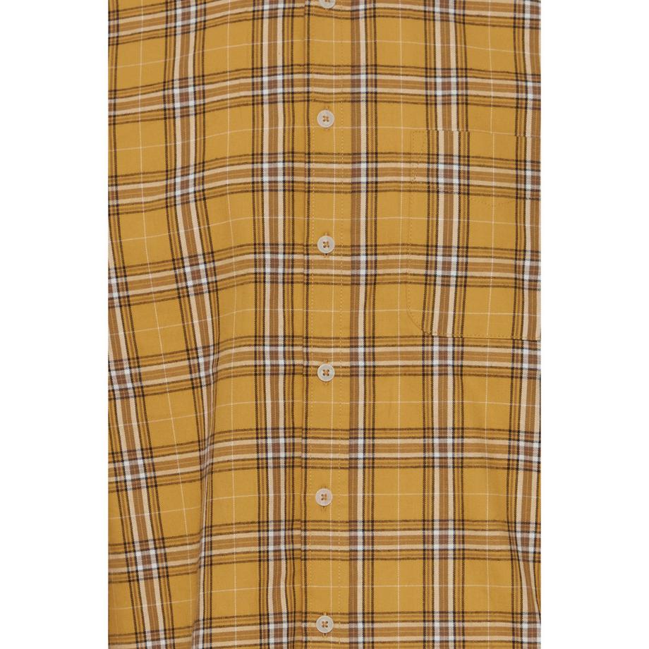 Blend Langärmeliges kariertes Hemd mit Tasche  