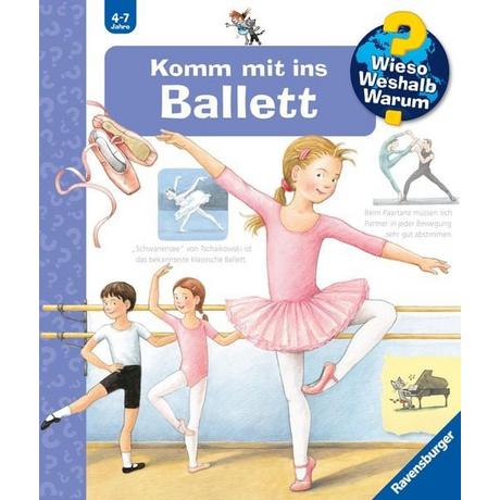 Wieso? Weshalb? Warum? Komm mit ins Ballett (Nr.54) Rübel, Doris; Rübel, Doris (Illustrationen) Copertina rigida 