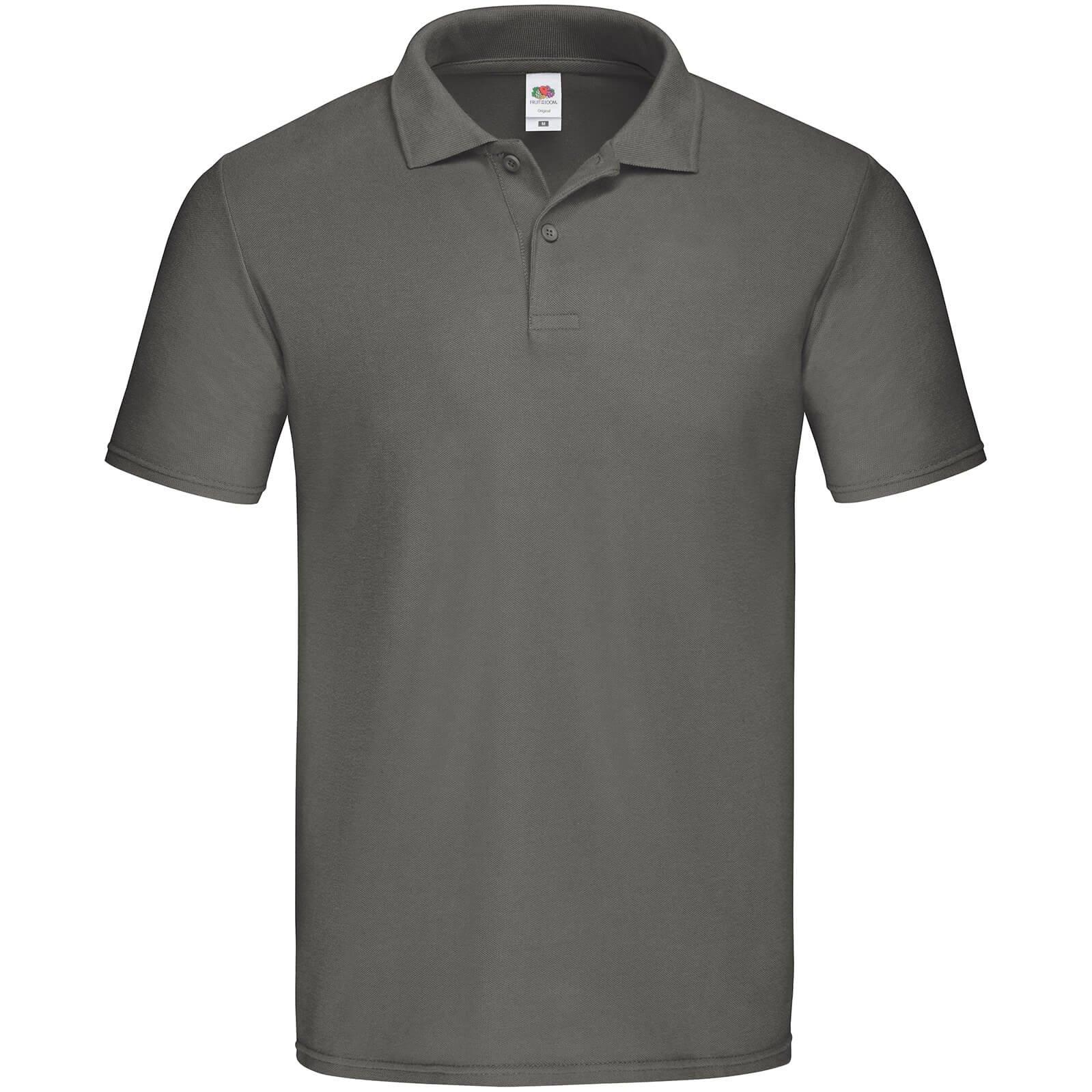 Image of Original Poloshirt Herren Taubengrau M