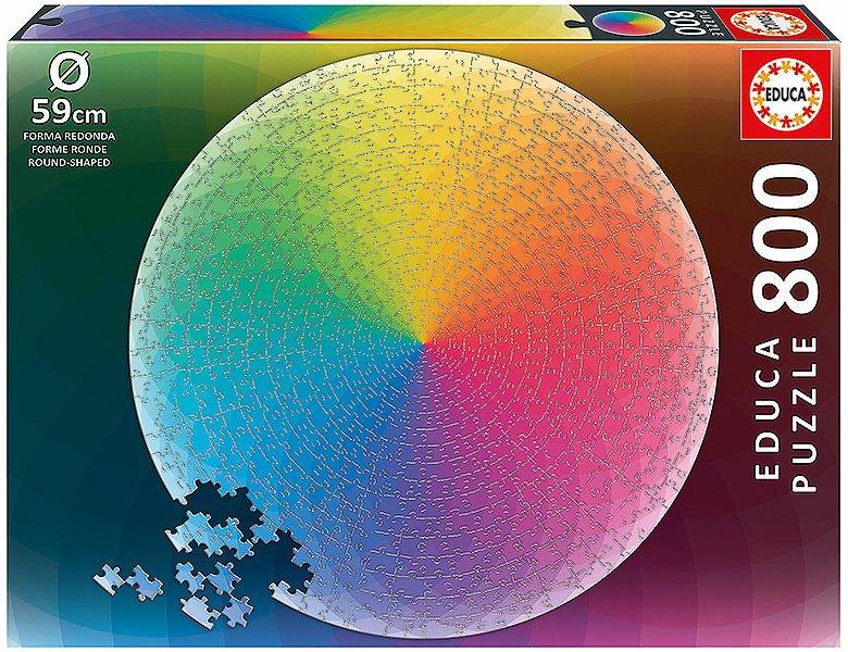 Image of Puzzle Regenbogen-Farben (800Teile)