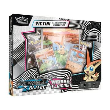TCG: Schwarze Blitze & Weisse Flammen KP10.5 - Victini Illustrations-Kollektion - DE