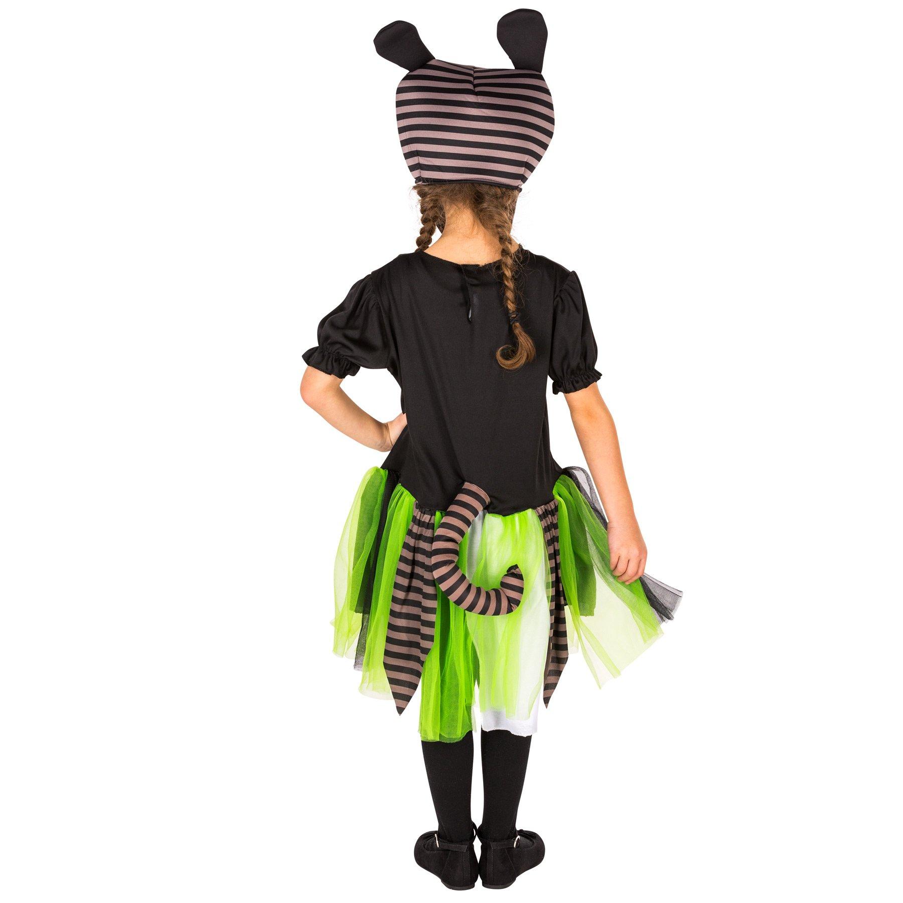 Tectake  Costume da scheletro zombie per bambina/ragazza 