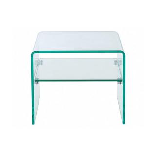 Vente-unique Comodino 1 nicchia Vetro temperato STILEOS  