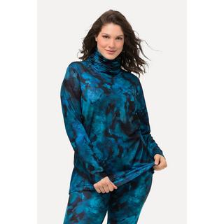 Ulla Popken  Skishirt, Loop, schnelltrocknend, V-Ausschnitt, Langarm 