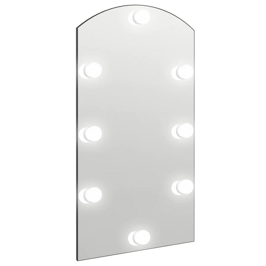VidaXL Miroir avec lumière led verre  
