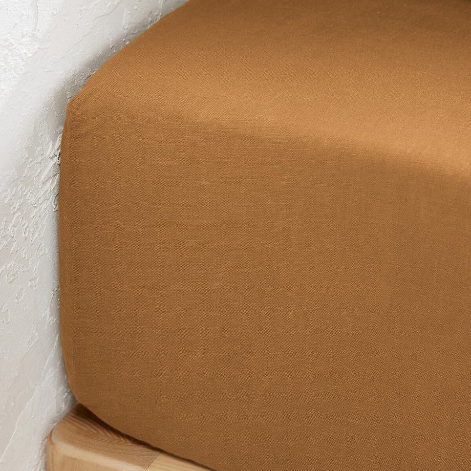 La Redoute Intérieurs Lenzuolo con Angoli Linot Lino Prelavato  