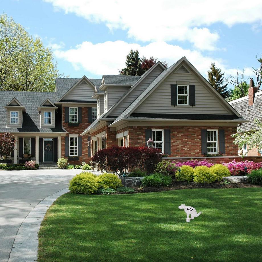 Northix  Schild, dass Hunde nicht kacken dürfen 