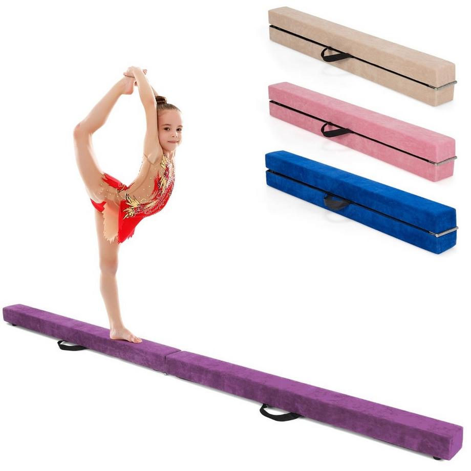 Trave di equilibrio pieghevole per ginnastica