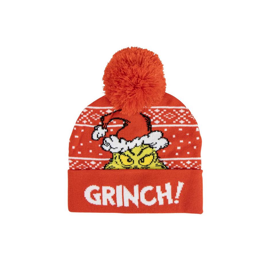 Die Grinch Weihnachts Punkte Mütze
