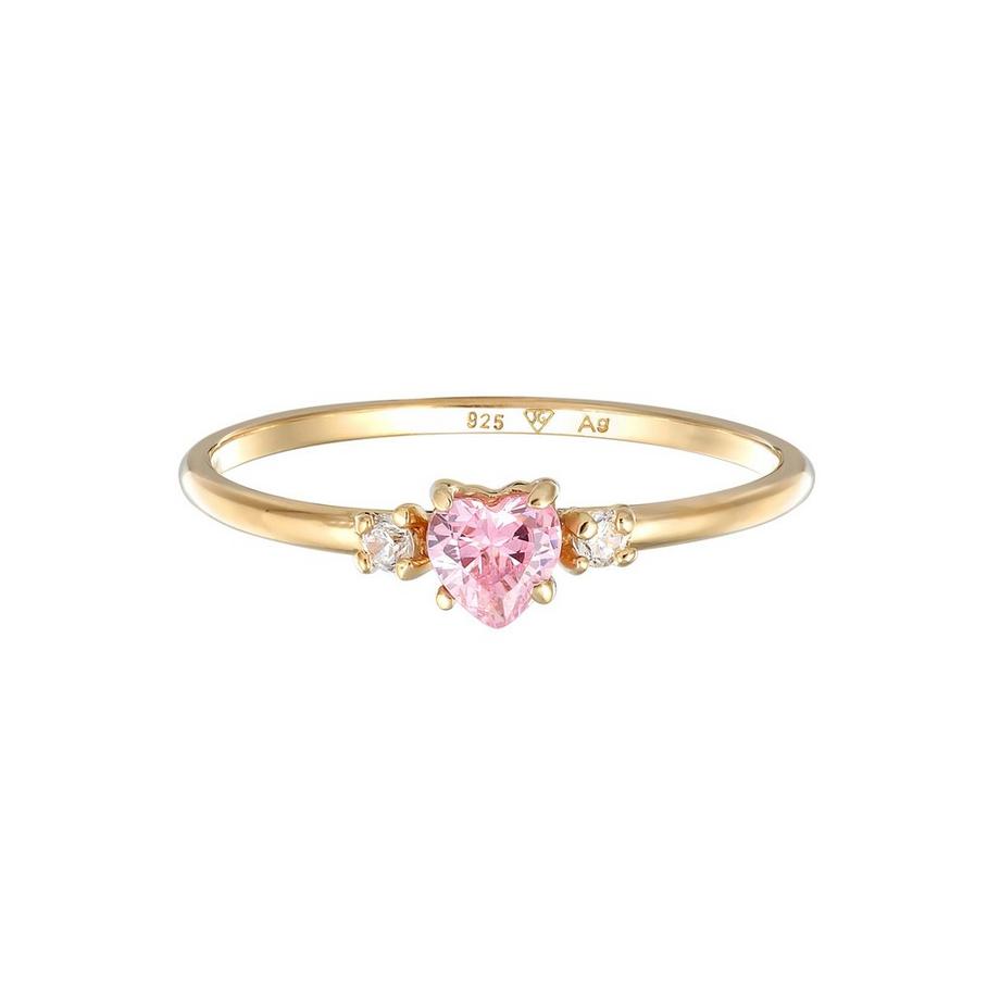 Elli  Ring Herz Zirkonia Liebe Verlobung 