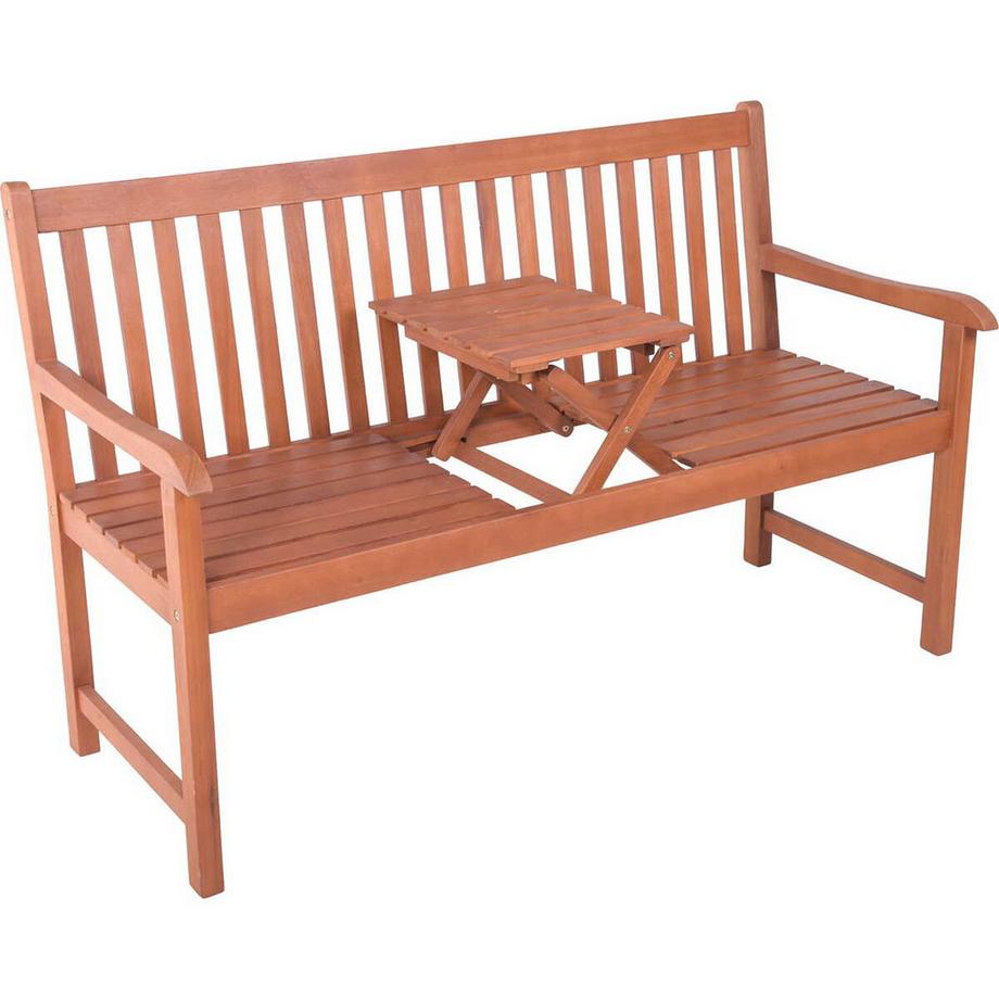 mutoni Banc de jardin Padang Eucalyptus brun 142  