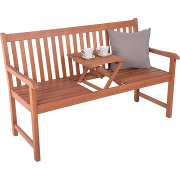 Banc de jardin Padang eucalyptus marron 142