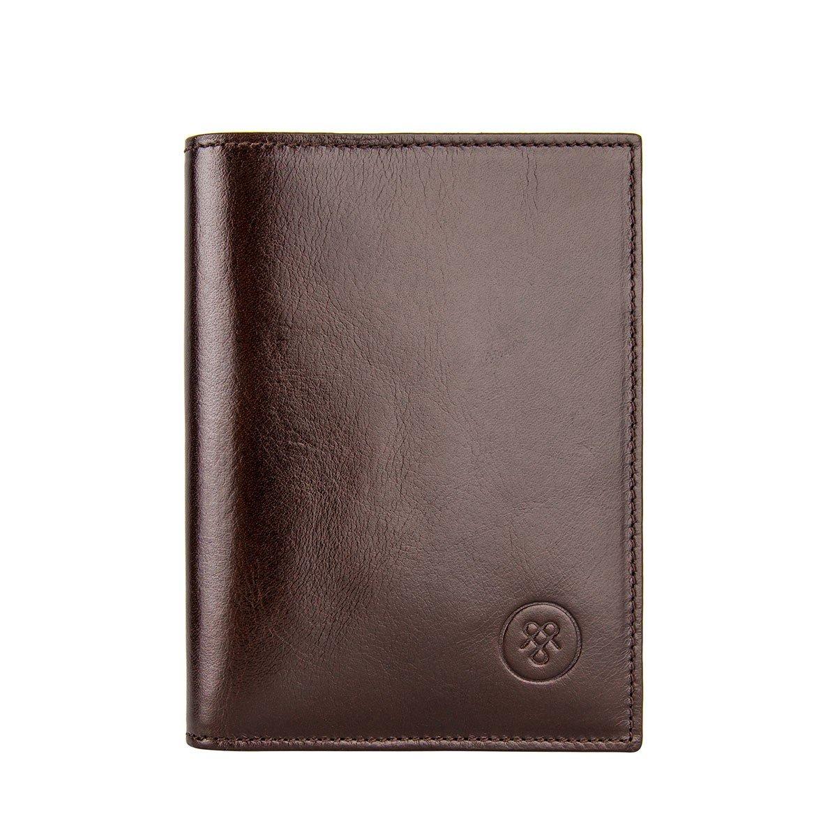 Image of Salerno - Leder Portemonnaie Herren Braun ONE SIZE