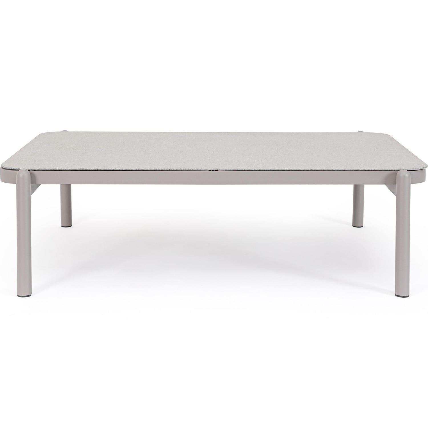 mutoni Jardin Table d&#039;appoint Florencia gris clair 120x75  