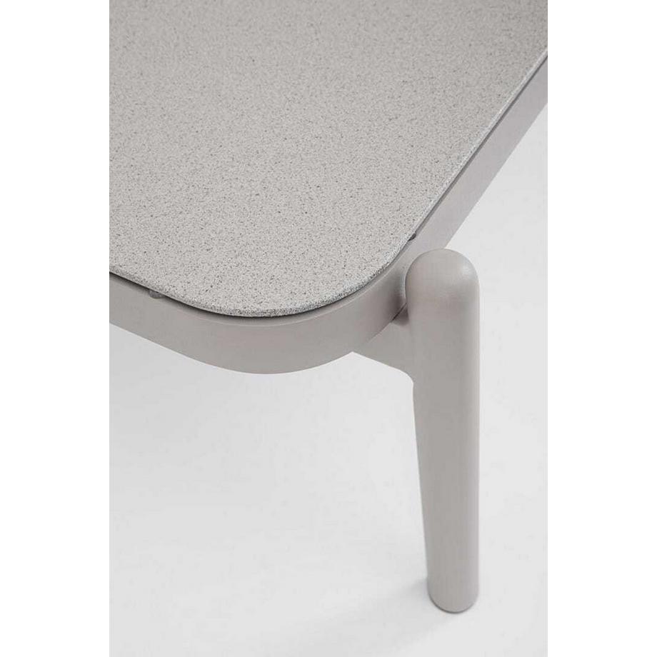 mutoni Garten Beistelltisch Florencia hellgrau 120x75  