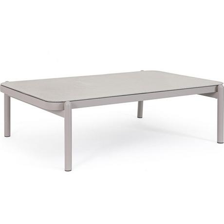 mutoni Jardin Table d&#039;appoint Florencia gris clair 120x75  