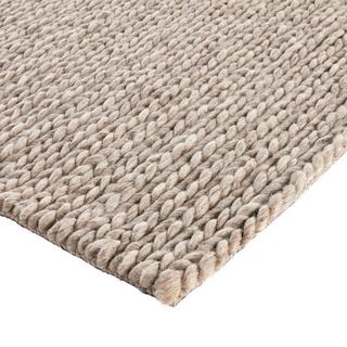 La Redoute Intérieurs Tapis laine effet tricot forme carrée  