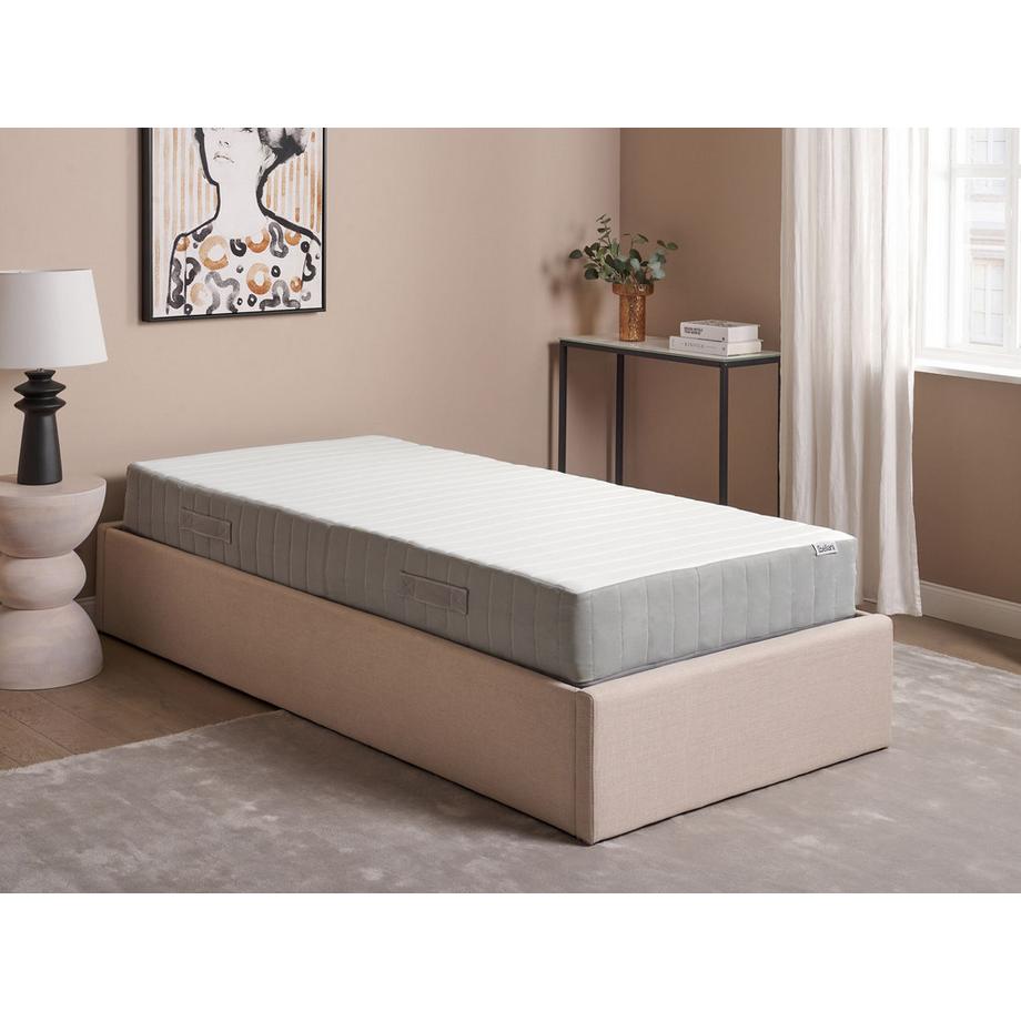 Beliani Matelas à ressorts ensachés en mousse à mémoire de forme en Ressorts ensachés CUSHY  