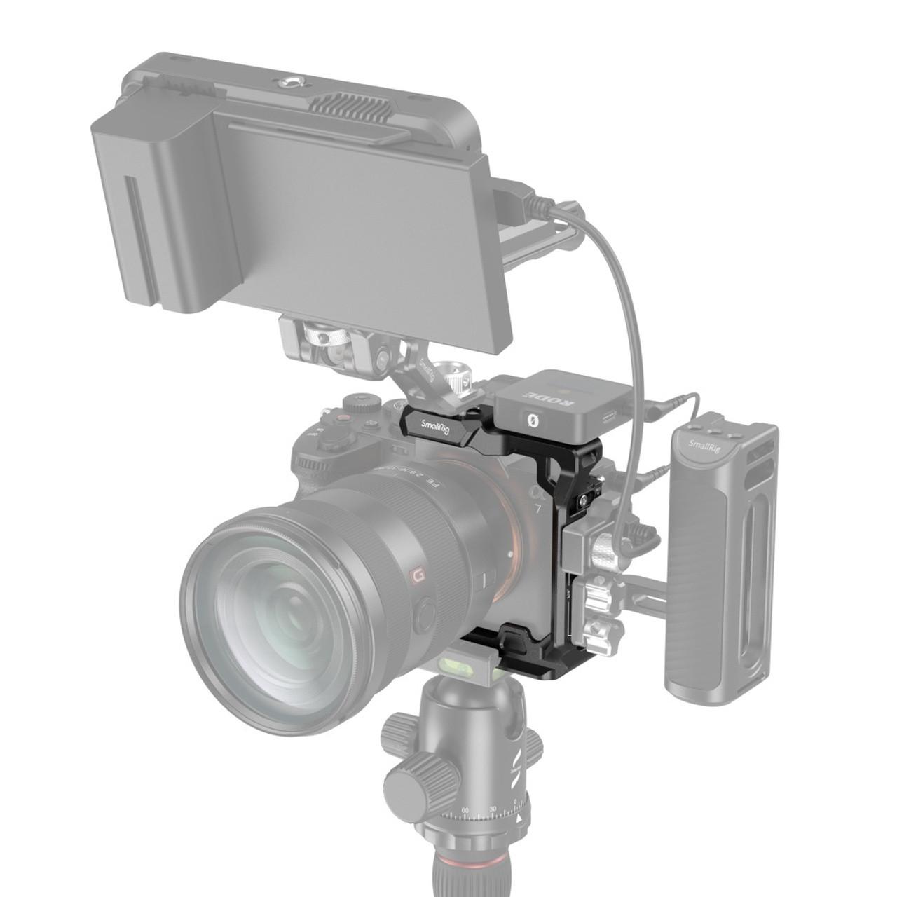 Smallrig  SmallRig Half Cage Sony A7 IV/A7R IV custodia per macchine fotografiche 1/4" Alluminio, Acciaio inossidabile 