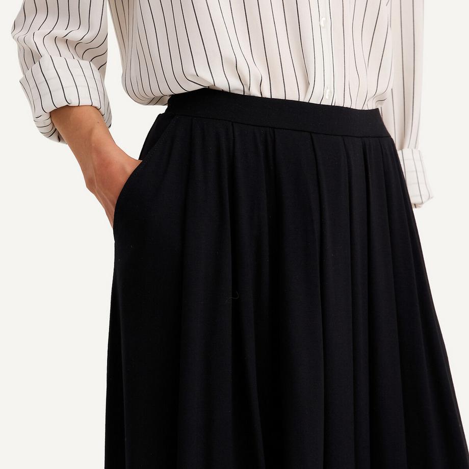 La Redoute Collections Gonna Midi Svasata  