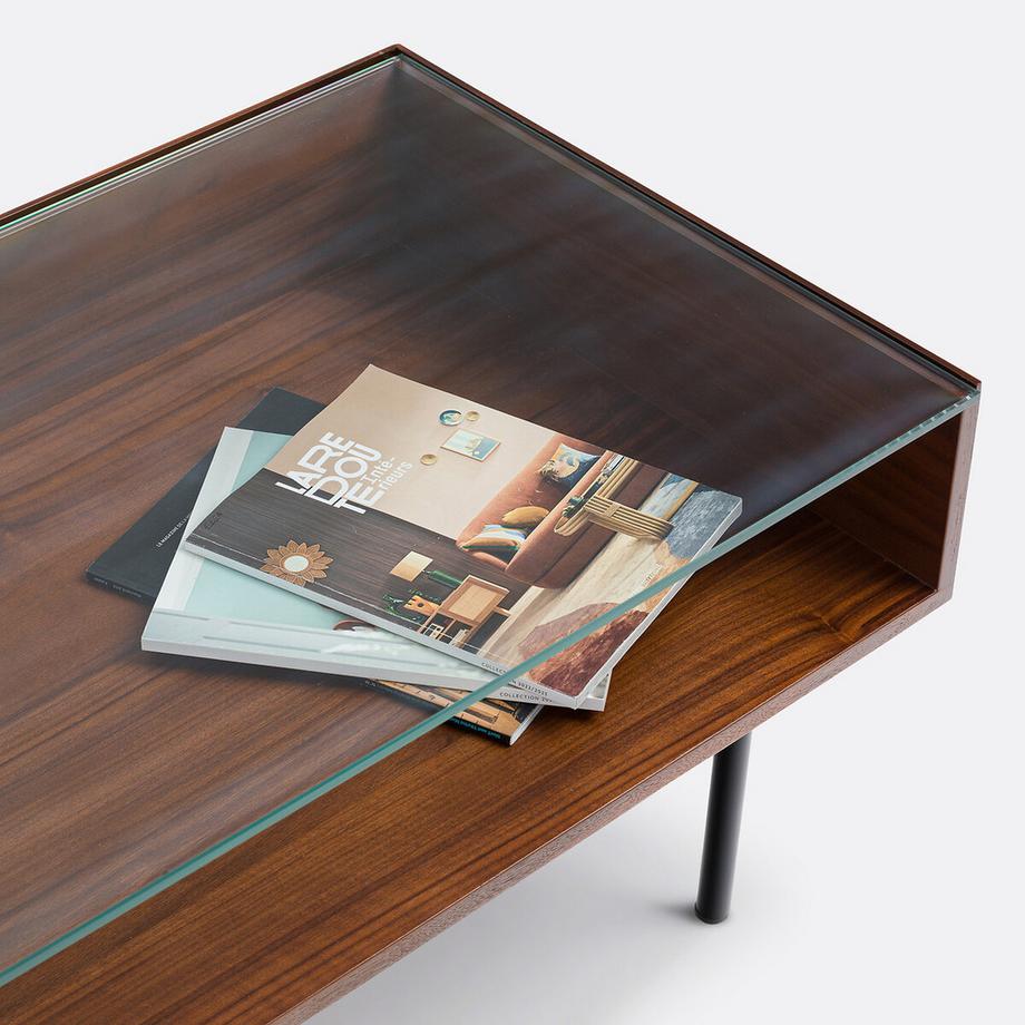 La Redoute Intérieurs Table basse avec plateau vitrine  