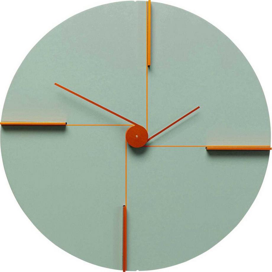 KARE Design Horloge murale Felice vert rond 30  