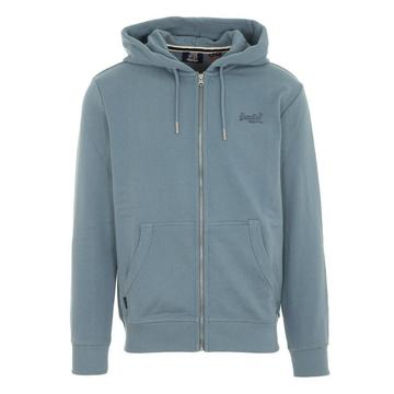 kapuzensweatshirt mit reißverschluss essential logo