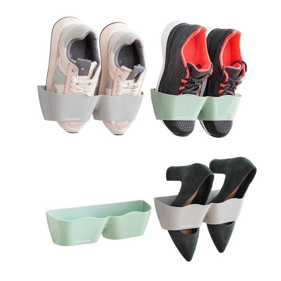 InnovaGoods Schuhhalter, Selbstklebend - 4er-Pack  