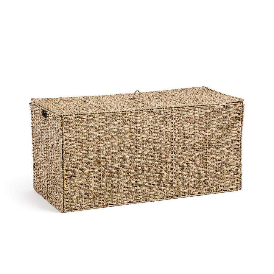 La Redoute Intérieurs Malle en jonc de mer L100 cm  