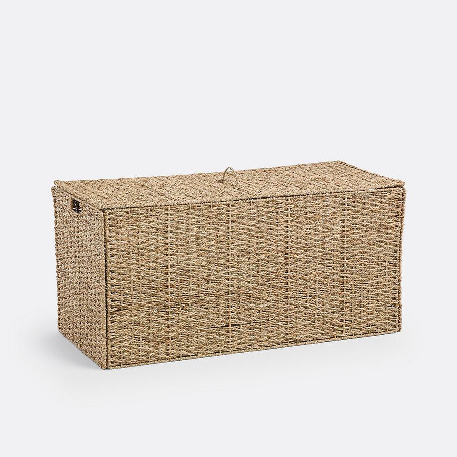 La Redoute Intérieurs Malle en jonc de mer L100 cm  