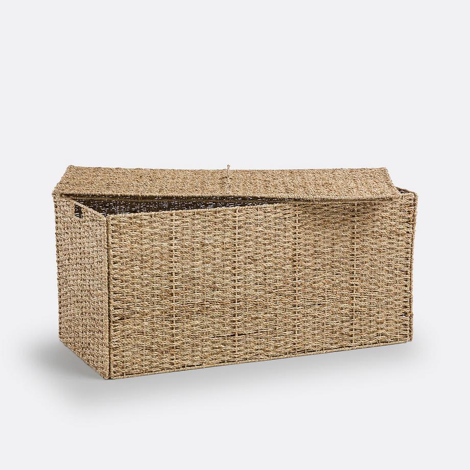 La Redoute Intérieurs Malle en jonc de mer L100 cm  