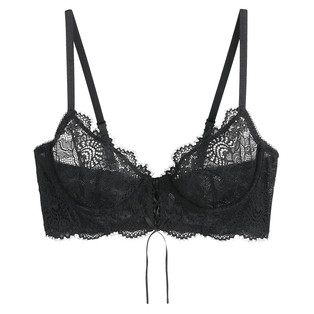 La Redoute Collections  Soutien-gorge corbeille forme bustier en dentelle 