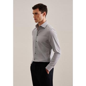 Chemise Business Slim Fit Manche longue Imprimé