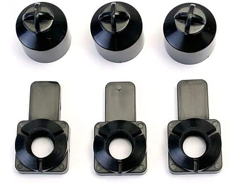 Image of Digital 124 Stützenkopfset Schwarz