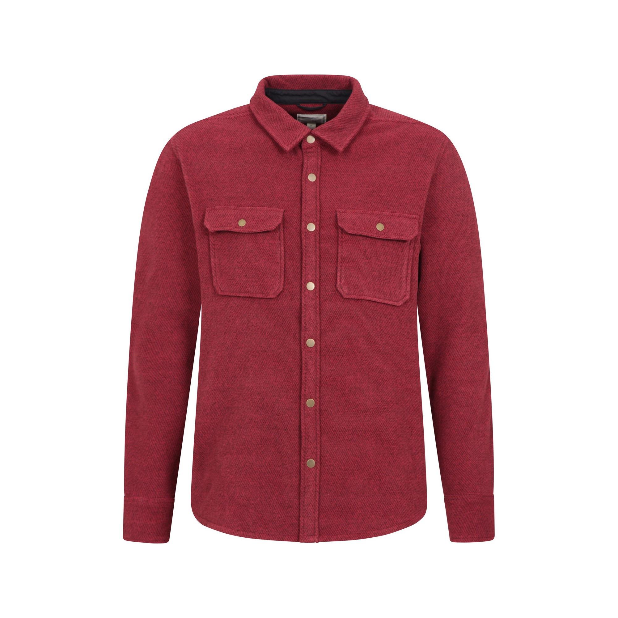 Image of Dresden Hemd Herren Dunkelrot XXL