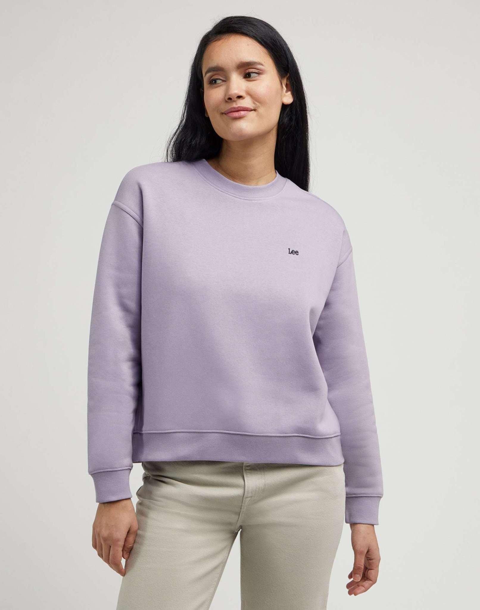 Image of Sweatshirts Crew Sweatshirt Damen Violett S