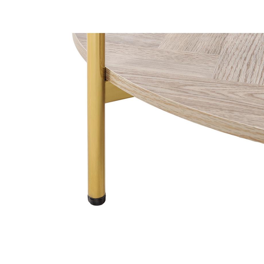 Beliani Couchtisch aus Sicherheitsglas Modern LOVELL  