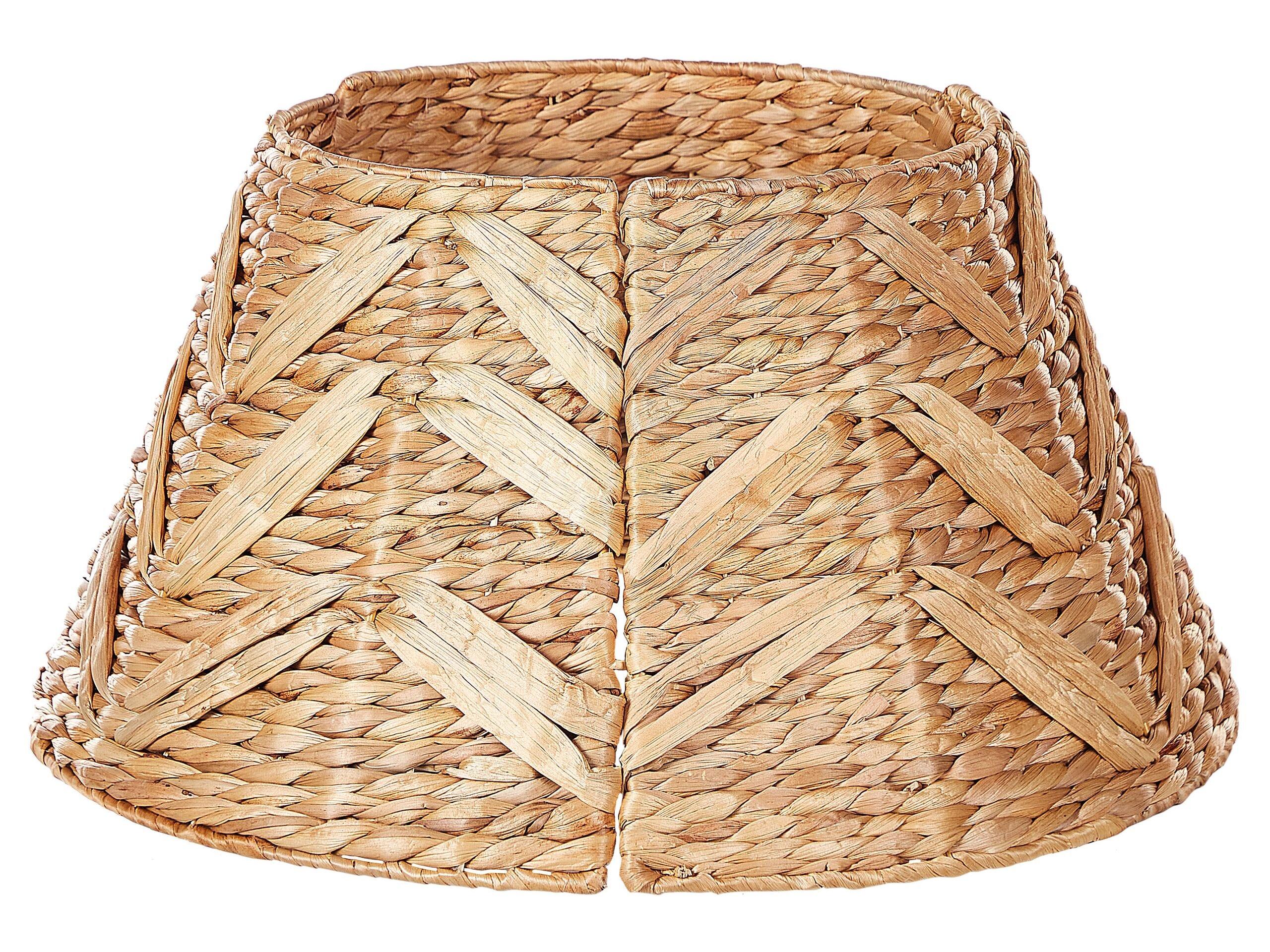 Image of Weihnachtsbaumkragen Aus Wasserhyazinthe Boho Sapin Unisex Nude ONE SIZE