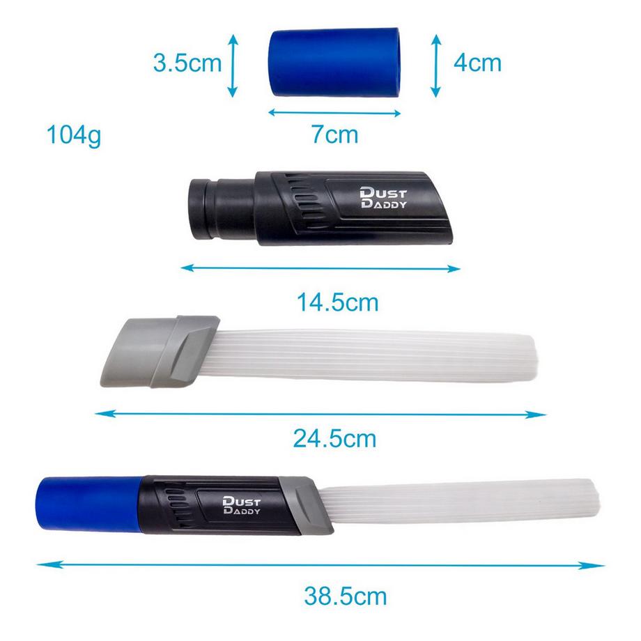 Intirilife Intirilife Staubsaugeraufsatz mit dünnen flexiblen Saugröhrchen  