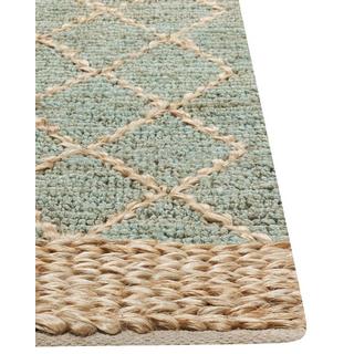 Beliani Tapis en Jute Boho TELLIKAYA  