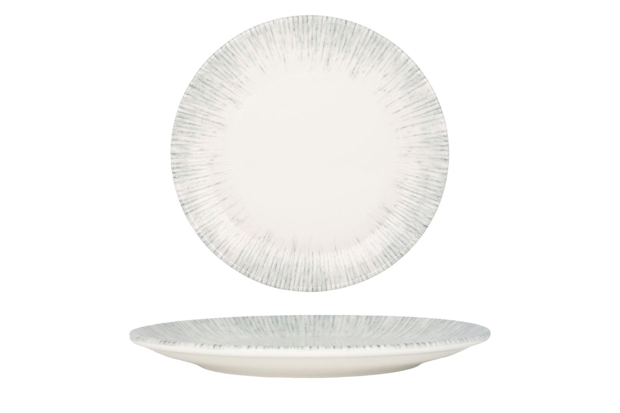 Bonna  Dinner Plates - Iris -  Porzellan  - 6er Set 