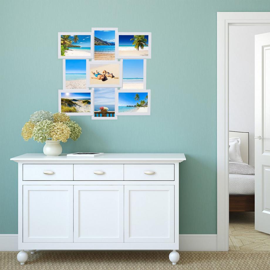 B2X Collage de cadres photo 9 photos  